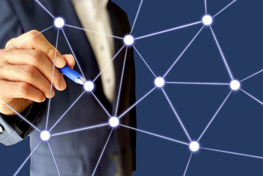 デジタルな印象のイラスト